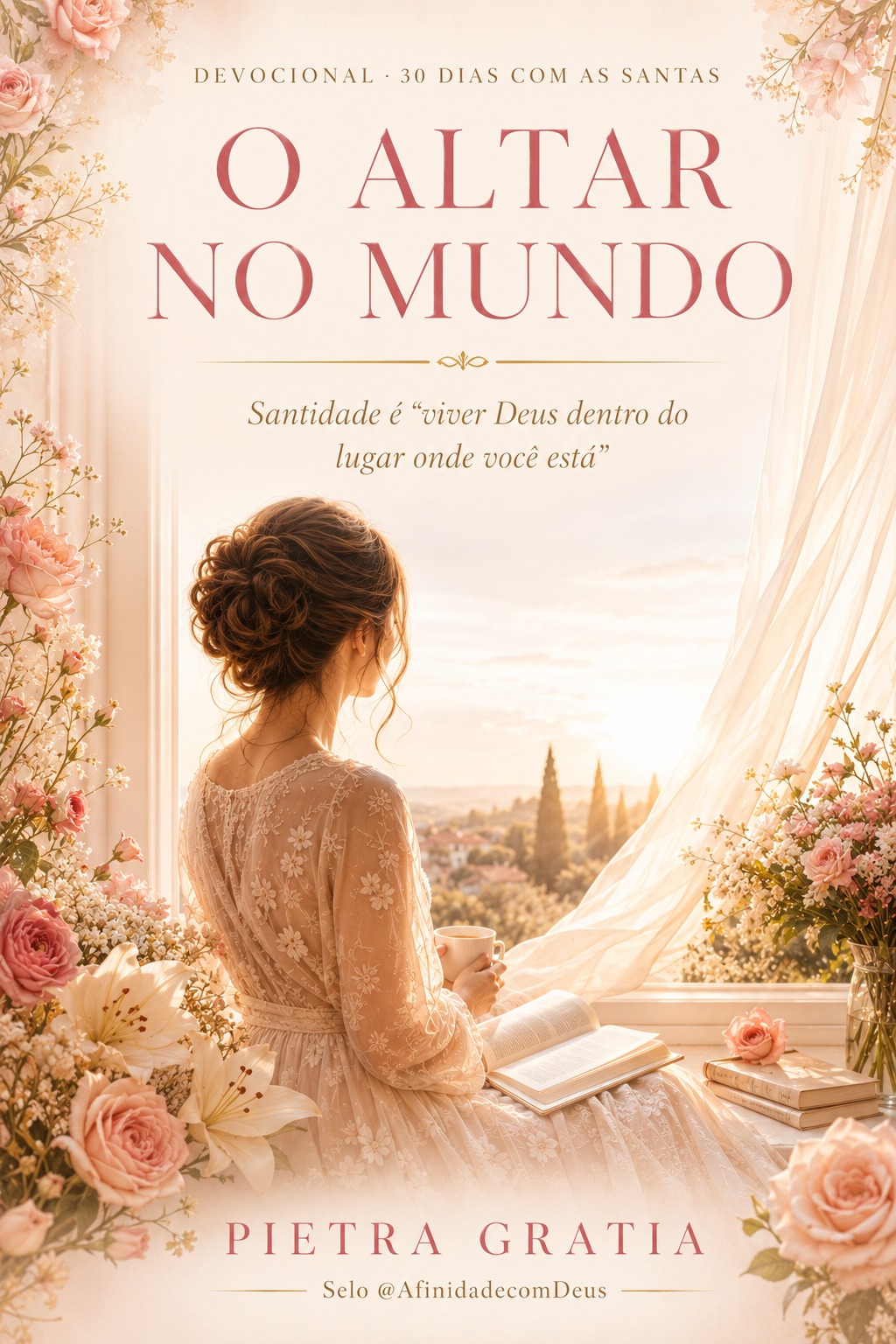 Capa do e-book O Altar no Mundo, de Pietra Gratia